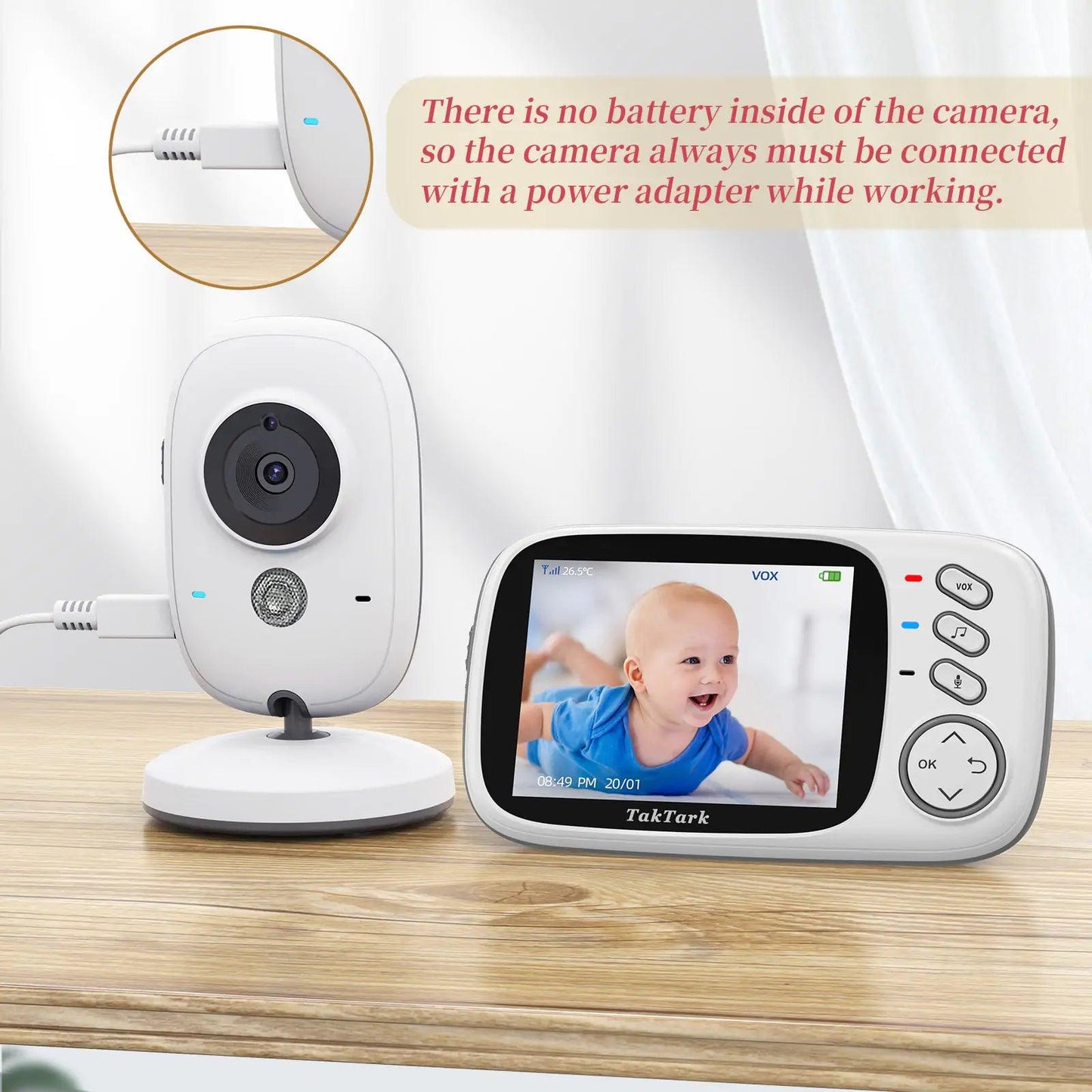 Wireless Video Baby Monitor - Emporium WRJJ