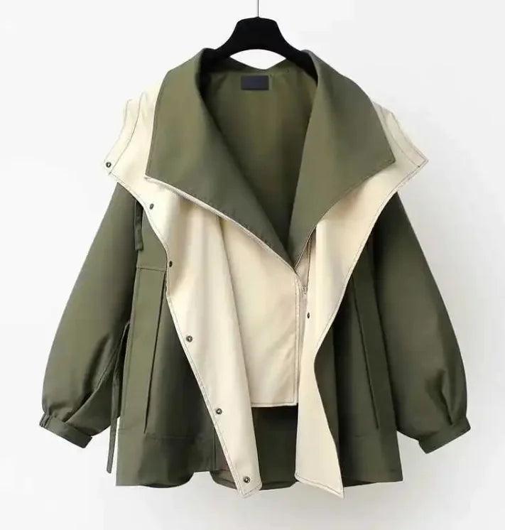 Women's Fashion Casual Trench Coat - Emporium WRJJ