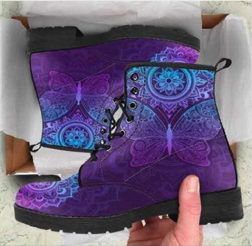 Women's Printed High-Top Boots - Emporium WRJJ