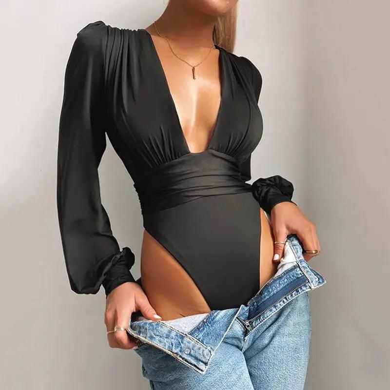 Women's Sexy Fashion Bodysuit - Emporium WRJJ