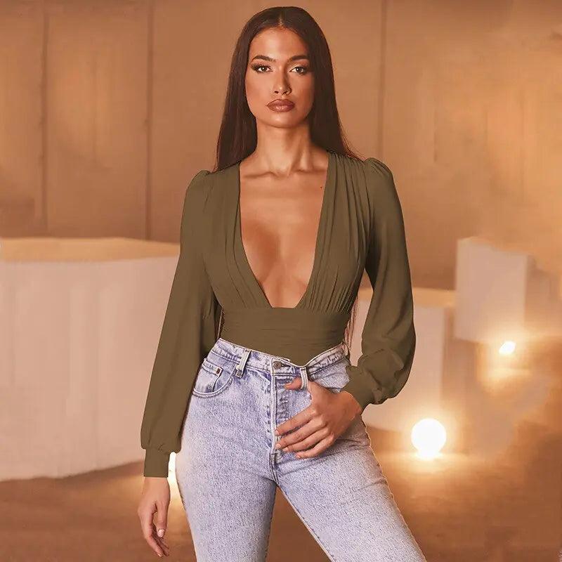 Women's Sexy Fashion Bodysuit - Emporium WRJJ