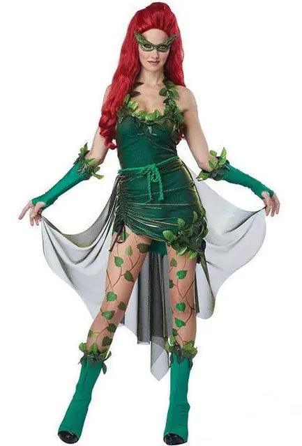 Womens Sexy Poison Ivy Costume - Emporium WRJJ