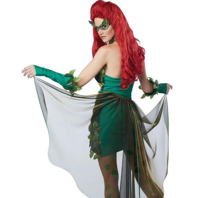 Womens Sexy Poison Ivy Costume - Emporium WRJJ