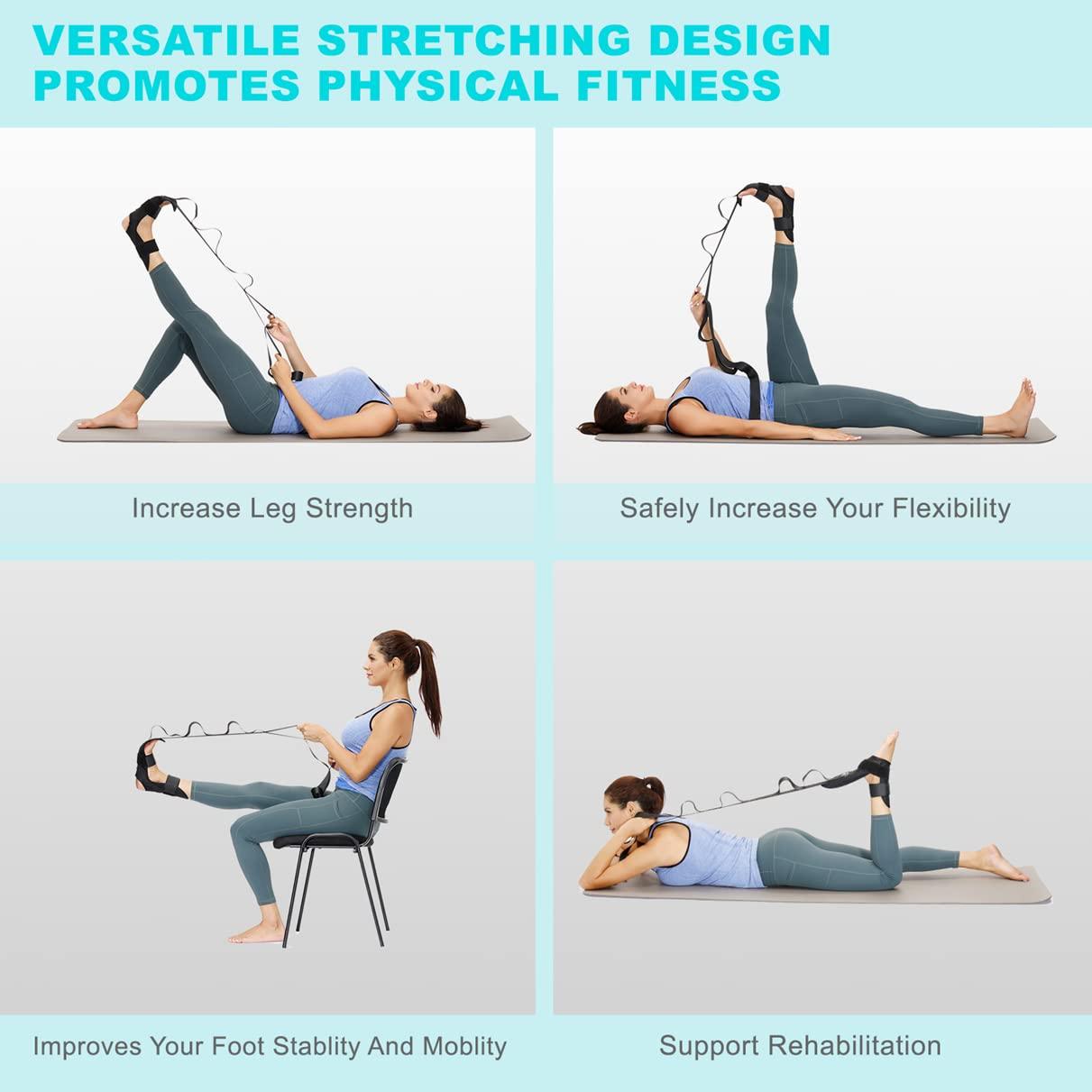 Yoga Flexibility Stretch Strap - Emporium WRJJ