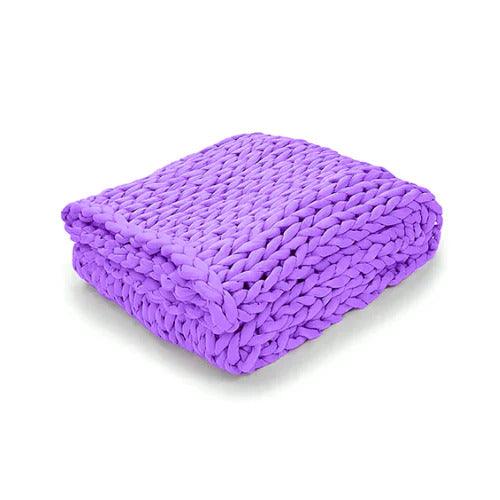 Zen Weighted Knitted Blanket - Emporium WRJJ