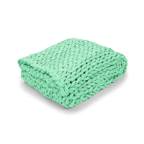 Zen Weighted Knitted Blanket - Emporium WRJJ