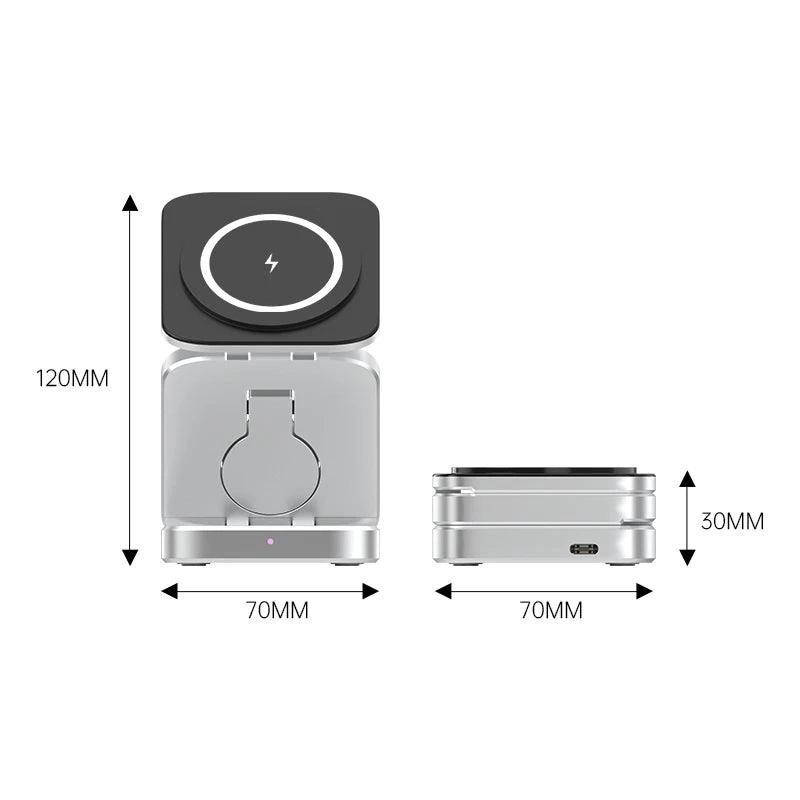 3 in 1 Wireless Charging Station - Emporium WRJJ