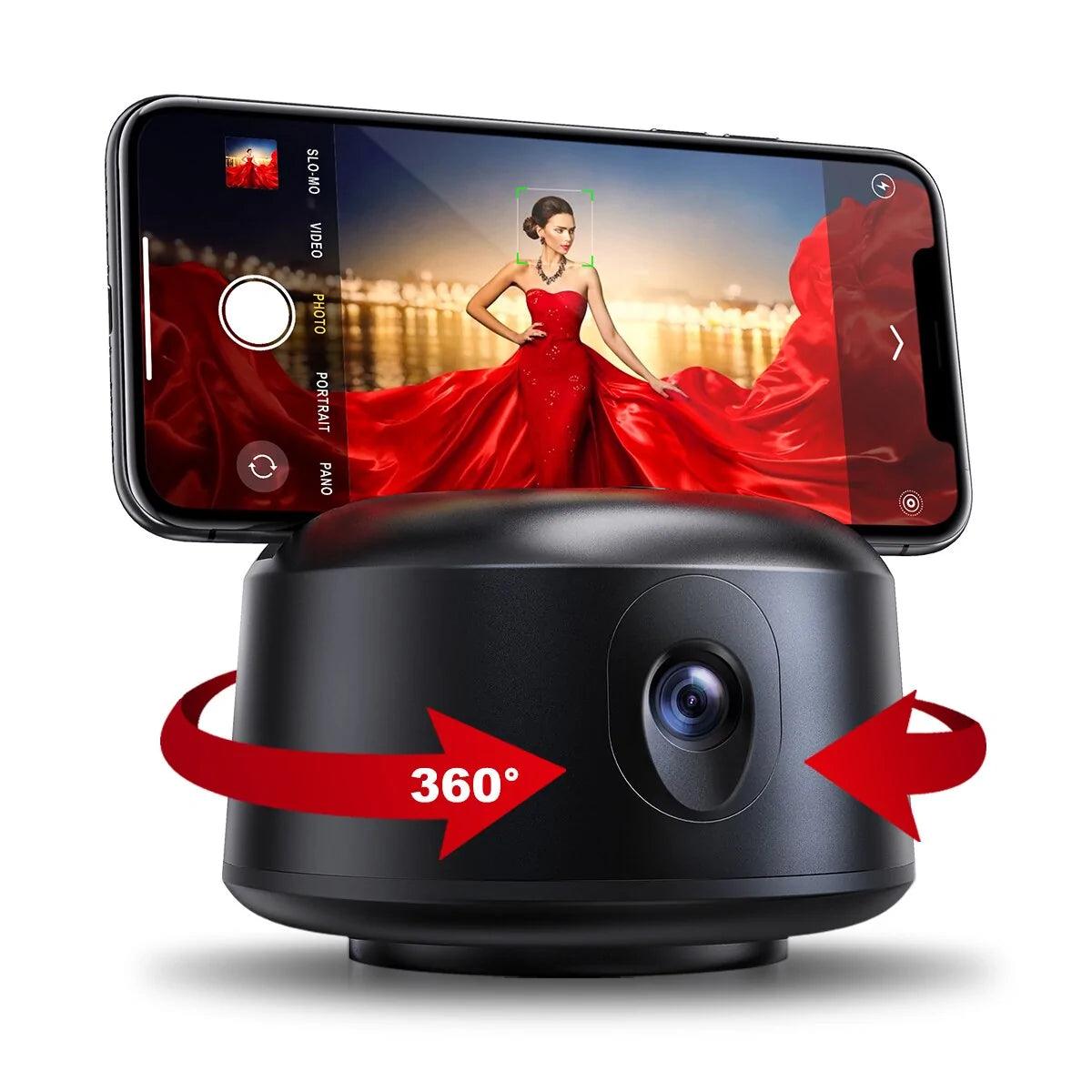 360 Degree Auto-Face Tracking Camera Mount - Emporium WRJJ