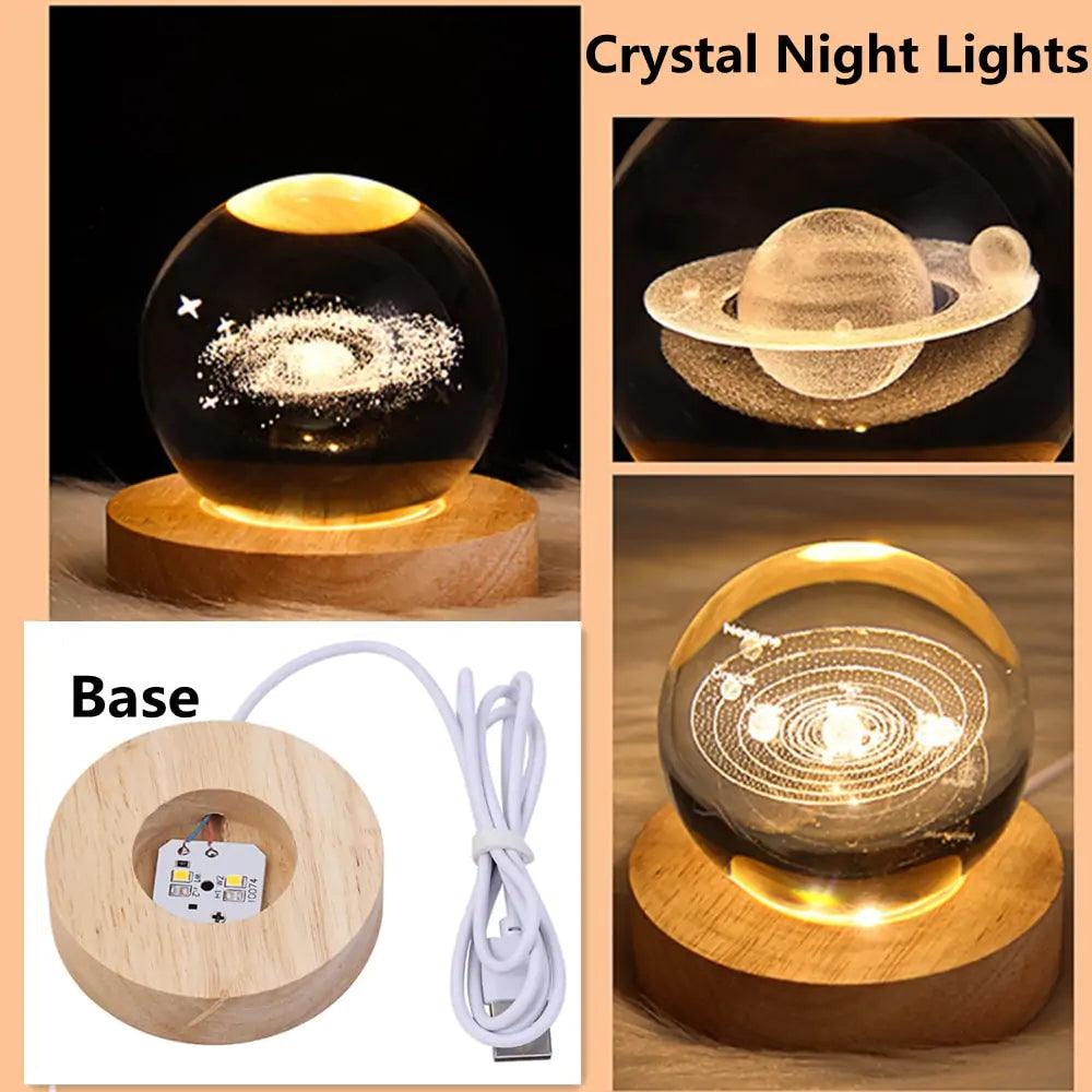 3D Laser Engraved Balls Lamp - Emporium WRJJ