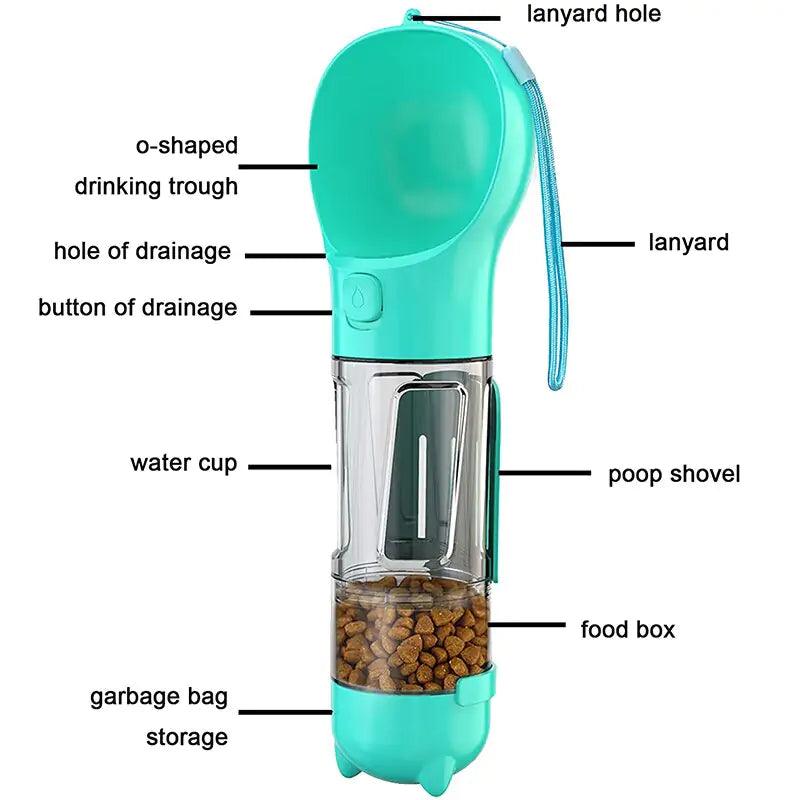 4 in 1 Dog Food Water Dispenser - Emporium WRJJ