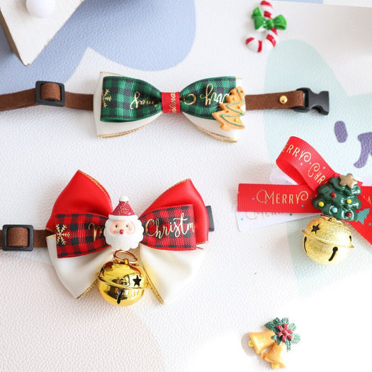 Christmas Pet Bow Tie