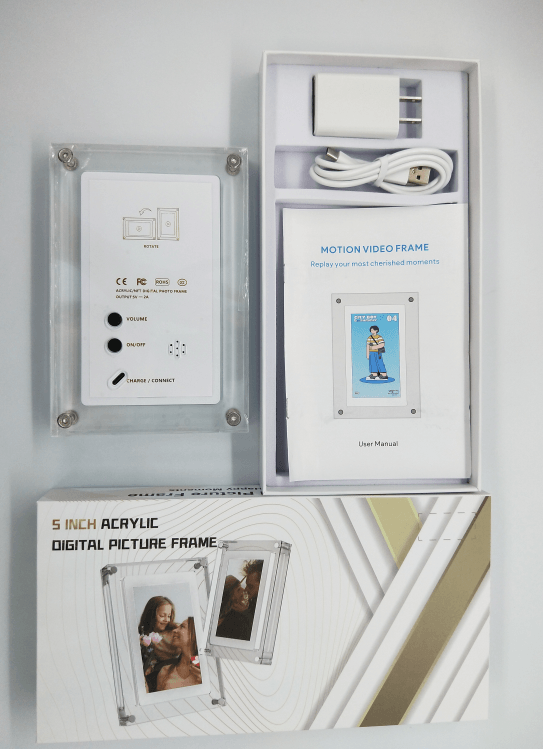 Acrylic Digital Photo Frame - Emporium WRJJ