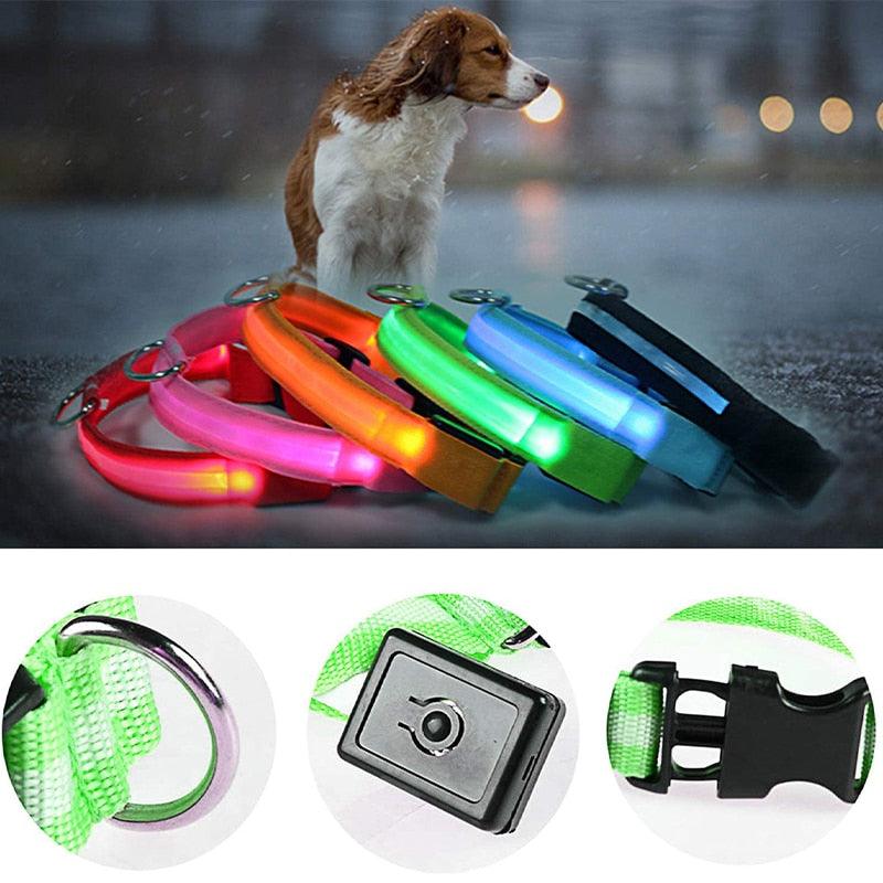 Adjustable LED Pet Collar - Emporium WRJJ