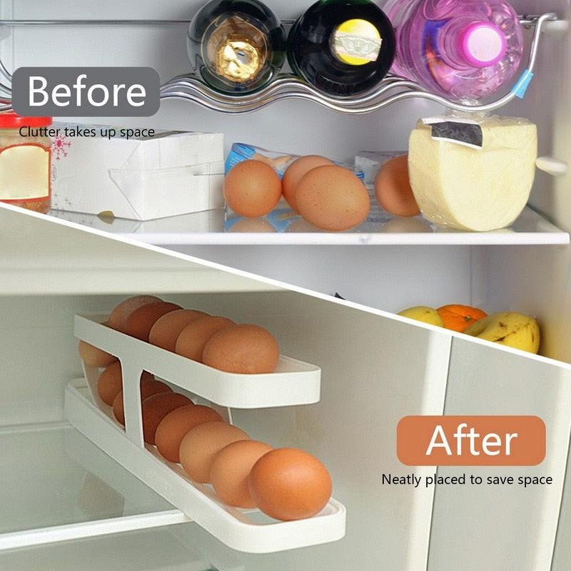 Automatic Scrolling Egg Rack Holder - Emporium WRJJ