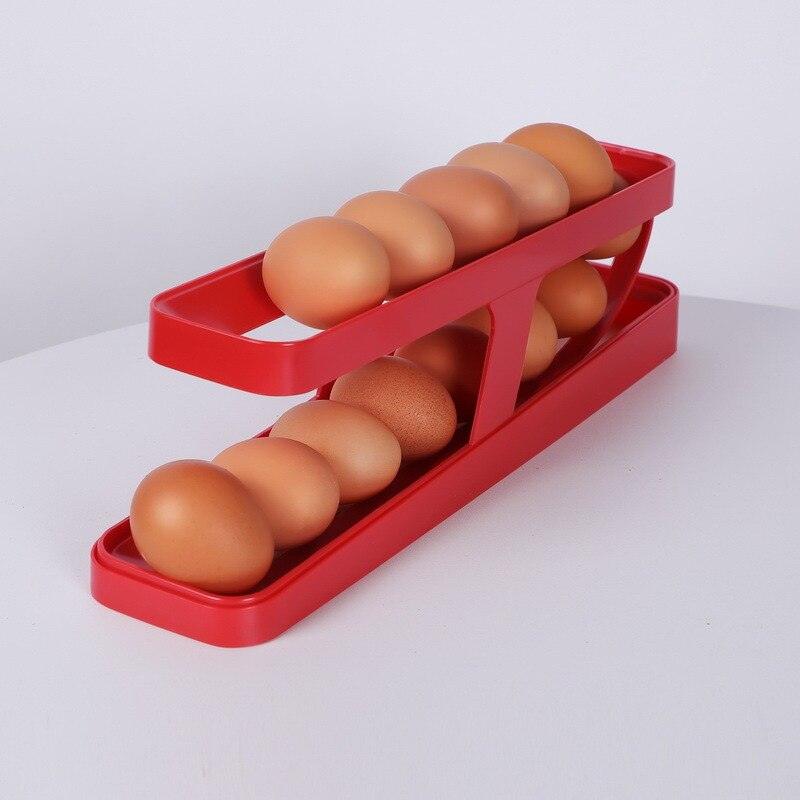 Automatic Scrolling Egg Rack Holder - Emporium WRJJ