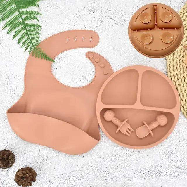 Baby Silicone Plate Set - Emporium WRJJ