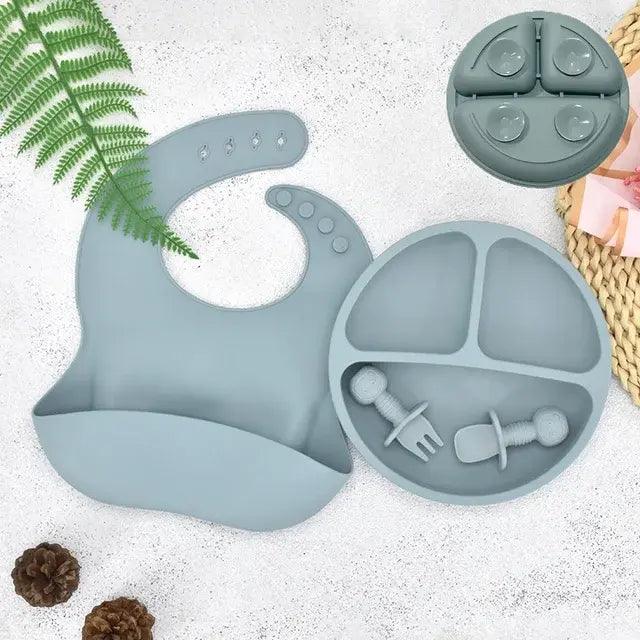 Baby Silicone Plate Set - Emporium WRJJ