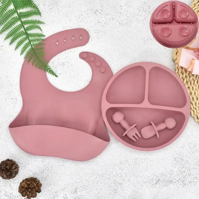 Baby Silicone Plate Set - Emporium WRJJ