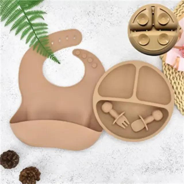 Baby Silicone Plate Set - Emporium WRJJ