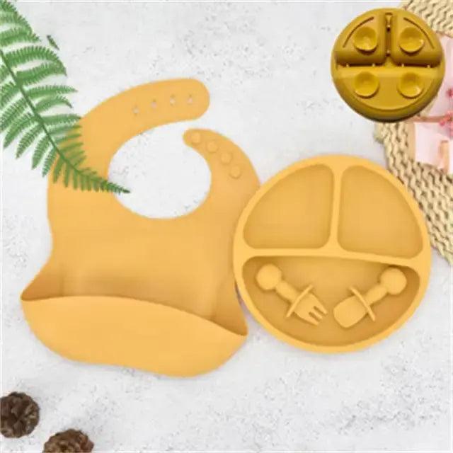 Baby Silicone Plate Set - Emporium WRJJ