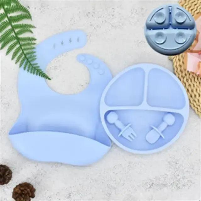 Baby Silicone Plate Set - Emporium WRJJ