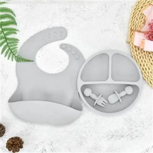 Baby Silicone Plate Set - Emporium WRJJ