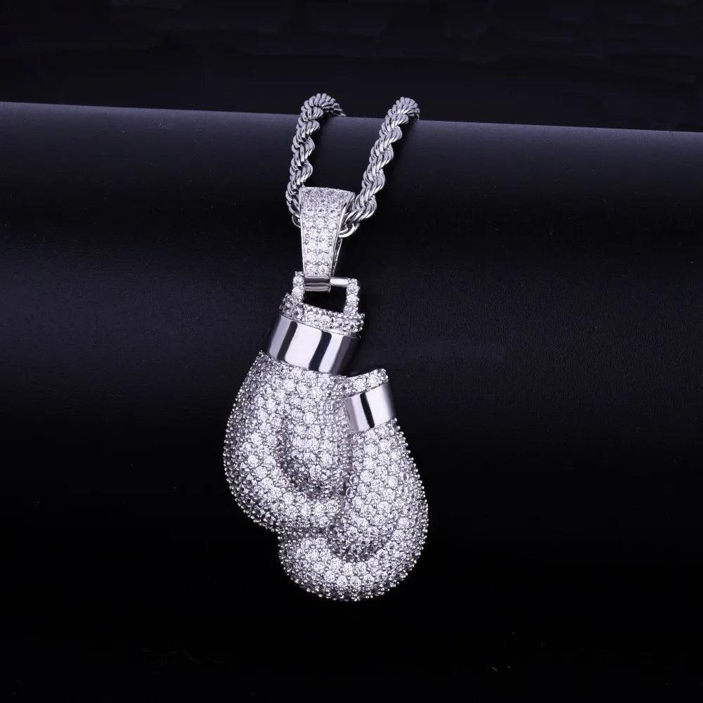 Boxing Gloves Pendant Necklace - Emporium WRJJ