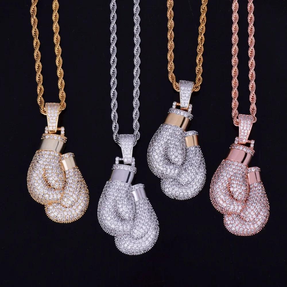 Boxing Gloves Pendant Necklace - Emporium WRJJ