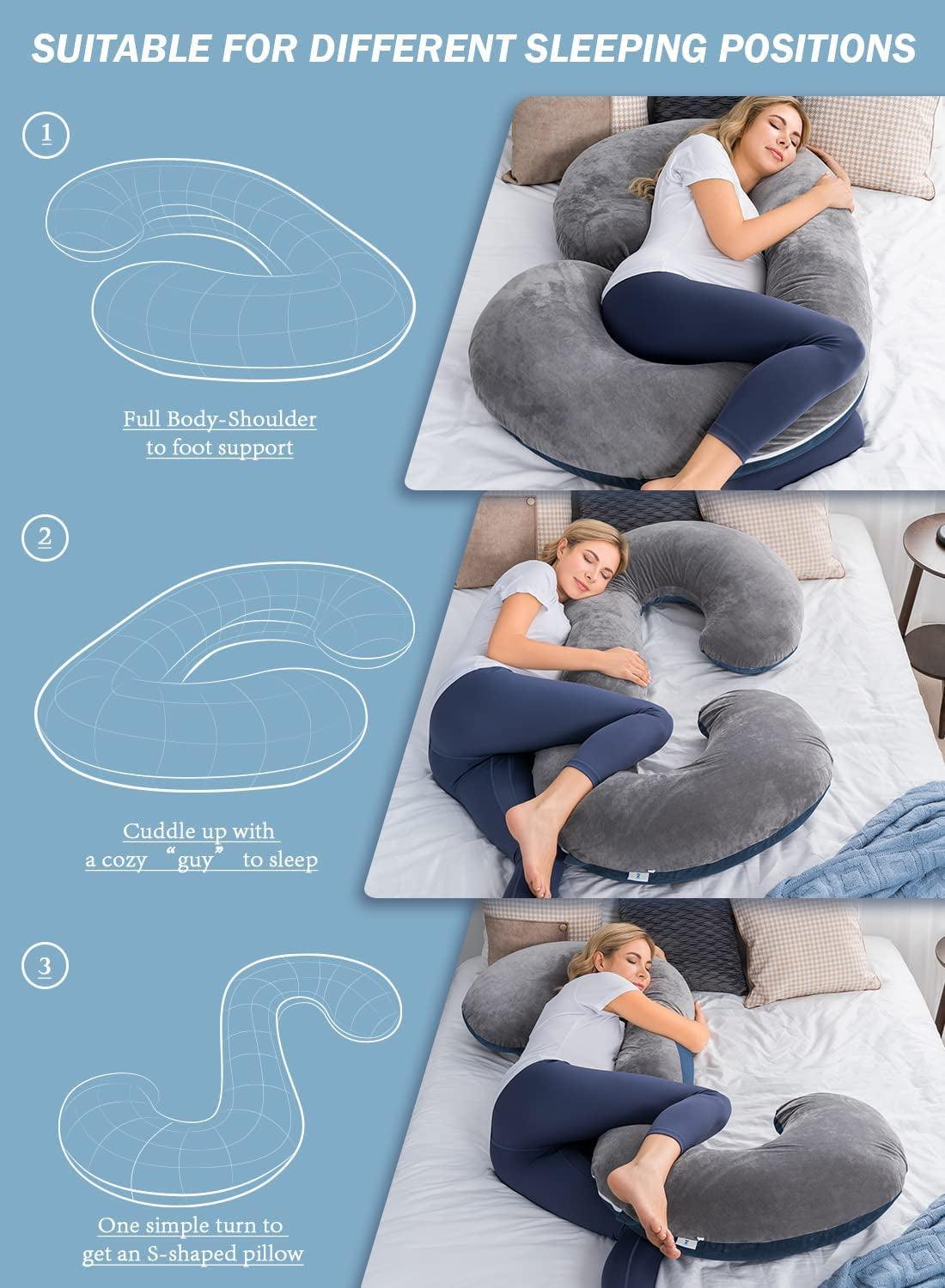 C-Shaped Body Pregnancy Pillow - Emporium WRJJ