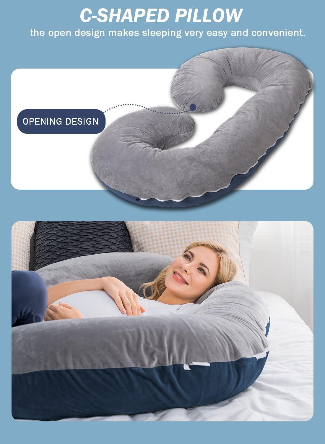 C-Shaped Body Pregnancy Pillow - Emporium WRJJ