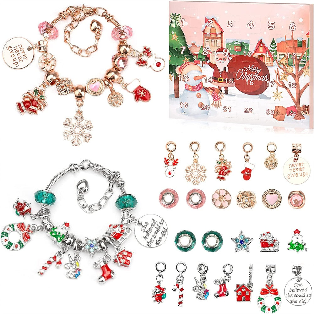 Christmas Countdown Calendar Bracelets - Emporium WRJJ