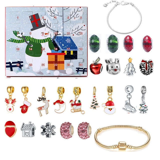 Christmas Countdown Calendar Bracelets - Emporium WRJJ