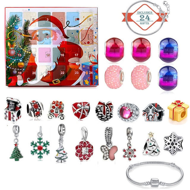 Christmas Countdown Calendar Bracelets - Emporium WRJJ