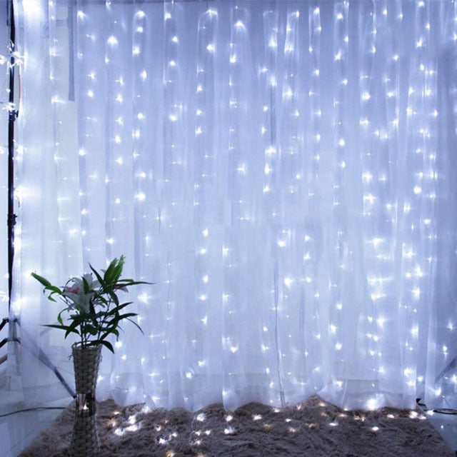 Christmas Curtain Lights - Emporium WRJJ