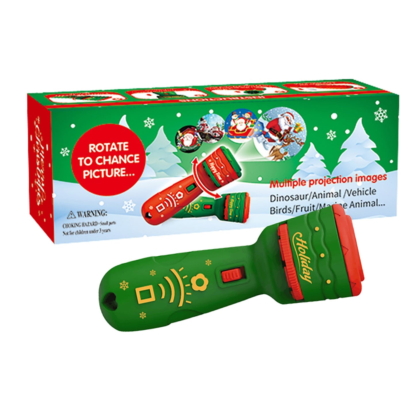 Christmas Flashlight Projector - Emporium WRJJ