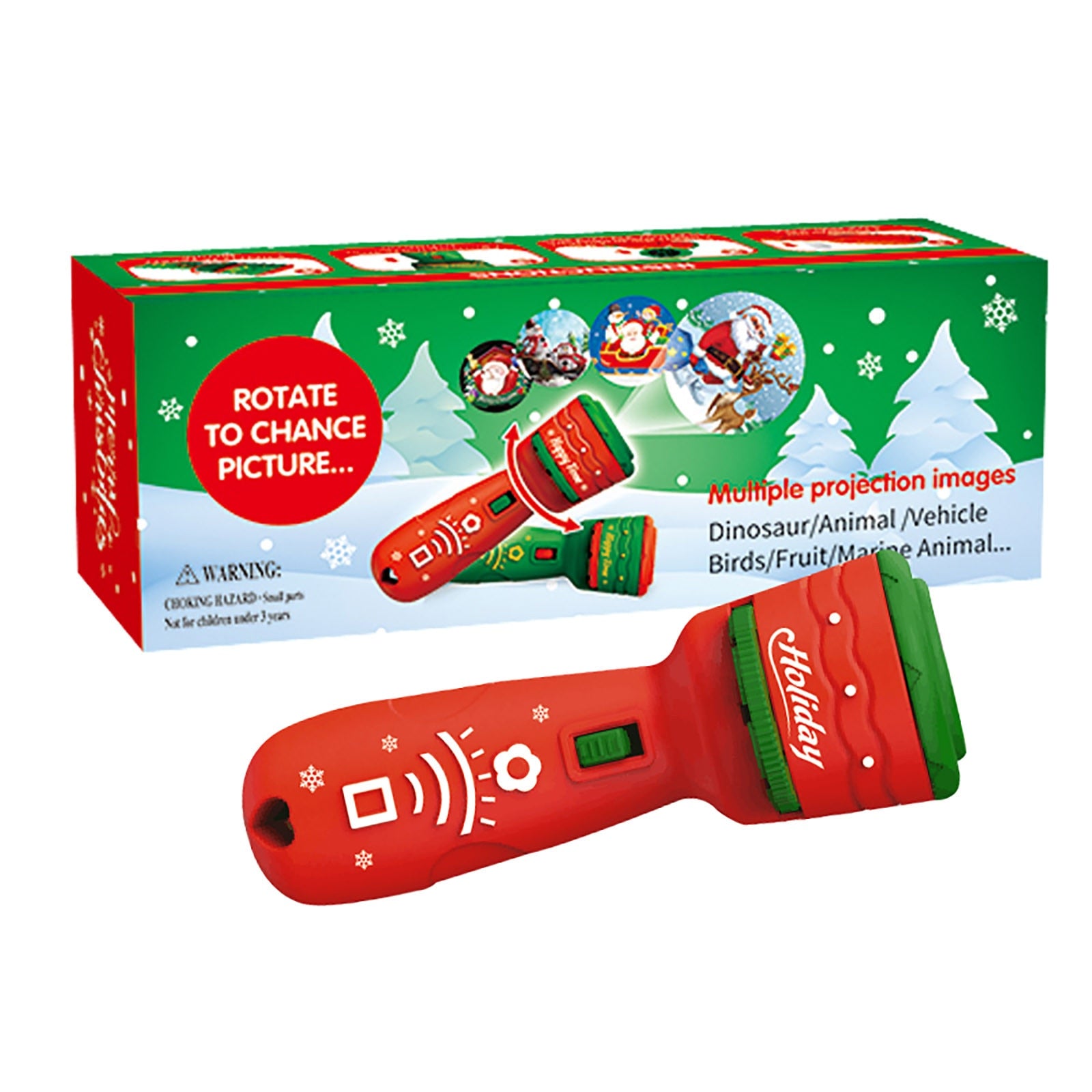 Christmas Flashlight Projector - Emporium WRJJ