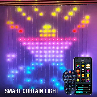 Color Waves LED Curtain Sync Lights - Emporium WRJJ