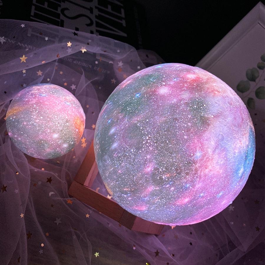 Colorful Starry Sky Moon Lamps - Emporium WRJJ