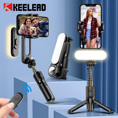 Gimbal Stabilizer Selfie Stick Tripod - Emporium WRJJ