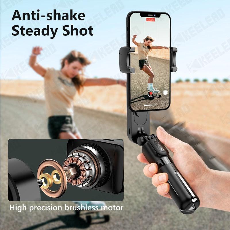 Gimbal Stabilizer Selfie Stick Tripod - Emporium WRJJ