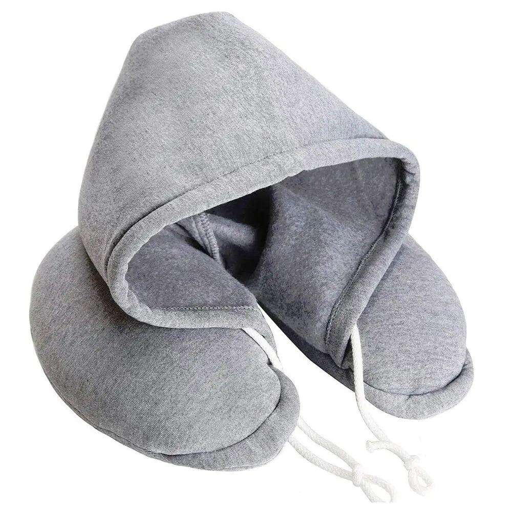 Hooded Travel Neck Pillow - Emporium WRJJ