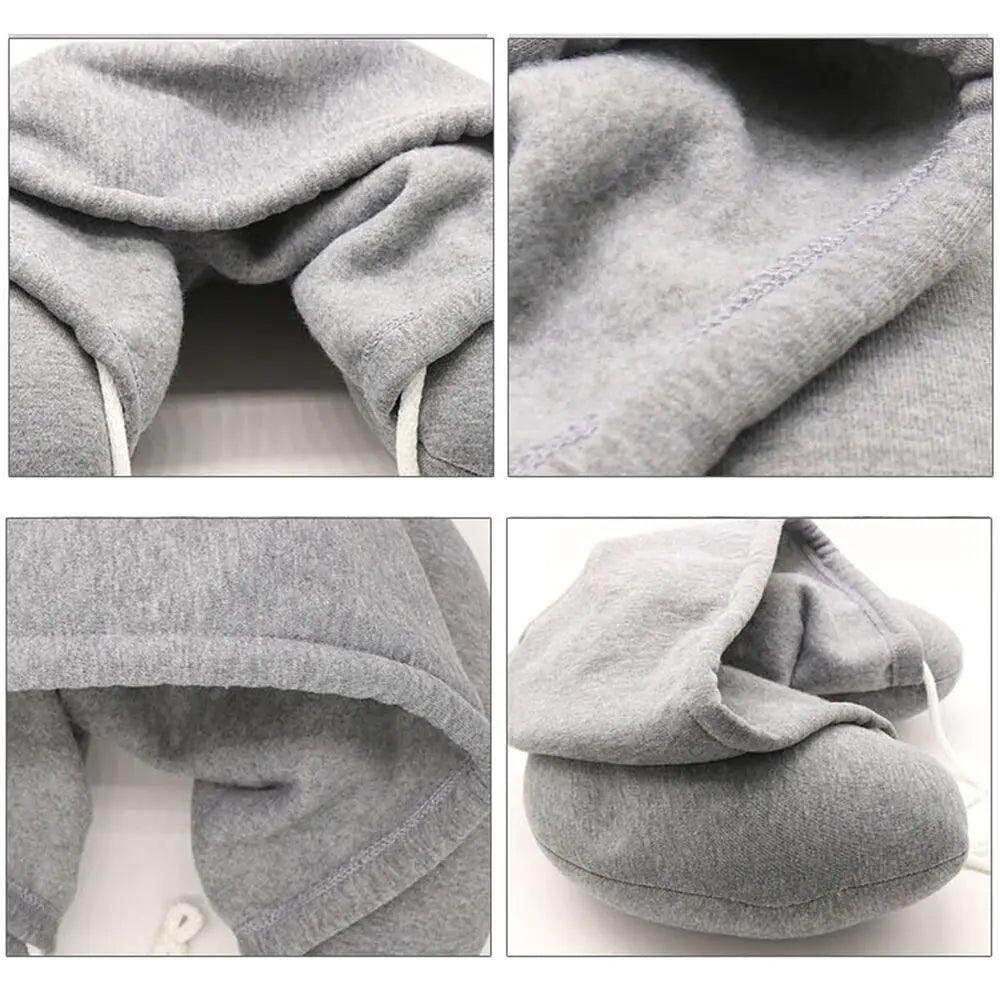 Hooded Travel Neck Pillow - Emporium WRJJ