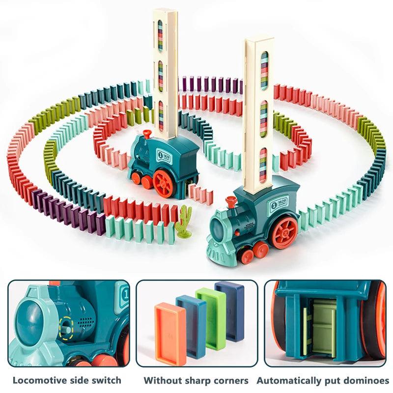 Kids Automatic Domino Train - Emporium WRJJ