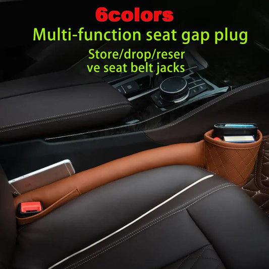 Leather Car Seat Gap Filler - Emporium WRJJ