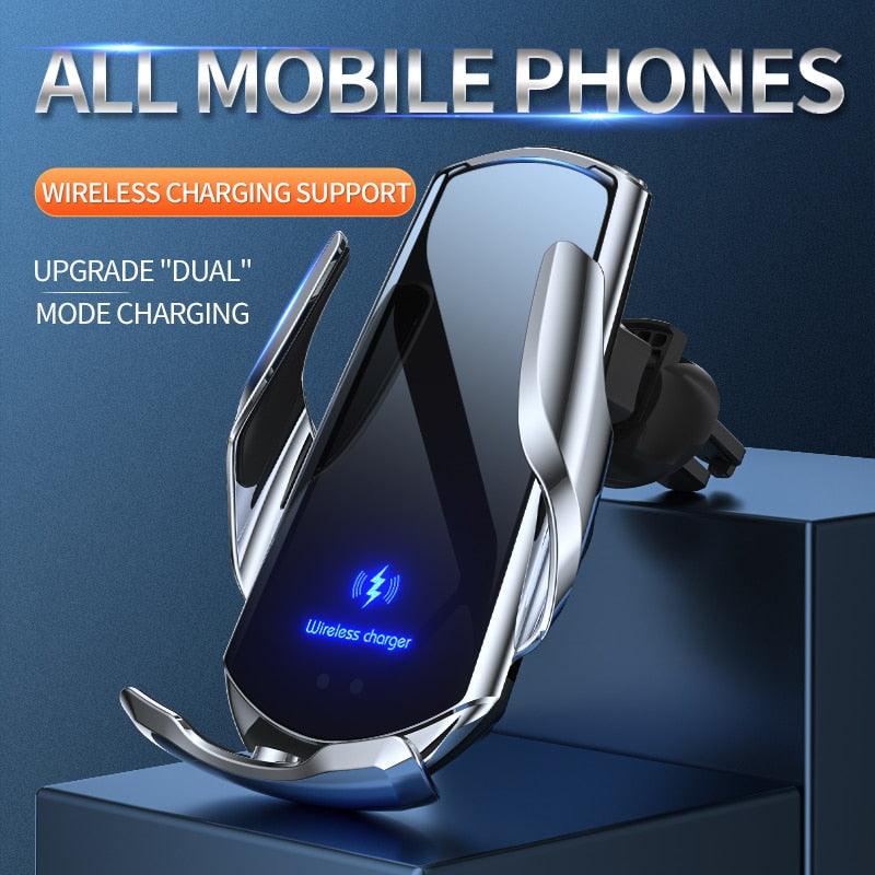 Magnetic Car Mount Wireless Phone Charger Holder - Emporium WRJJ