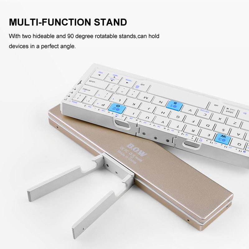 Mini Foldable Bluetooth Keyboard - Emporium WRJJ