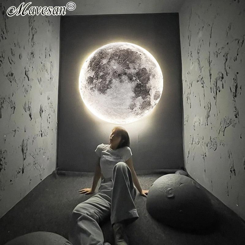 Moon LED Wall Light - Emporium WRJJ