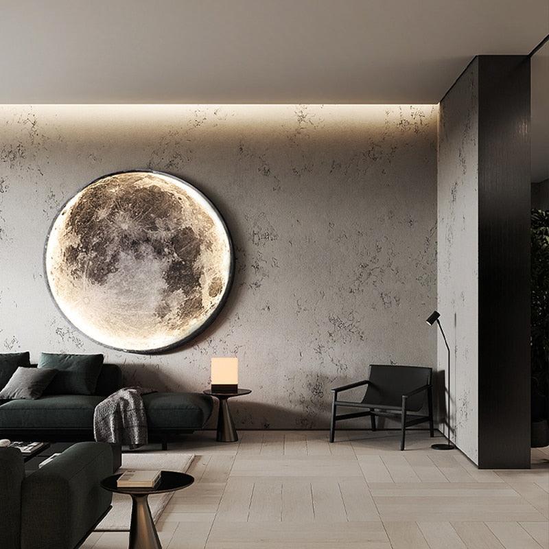 Moon LED Wall Light - Emporium WRJJ