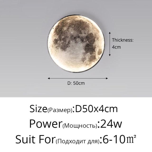 Moon LED Wall Light - Emporium WRJJ