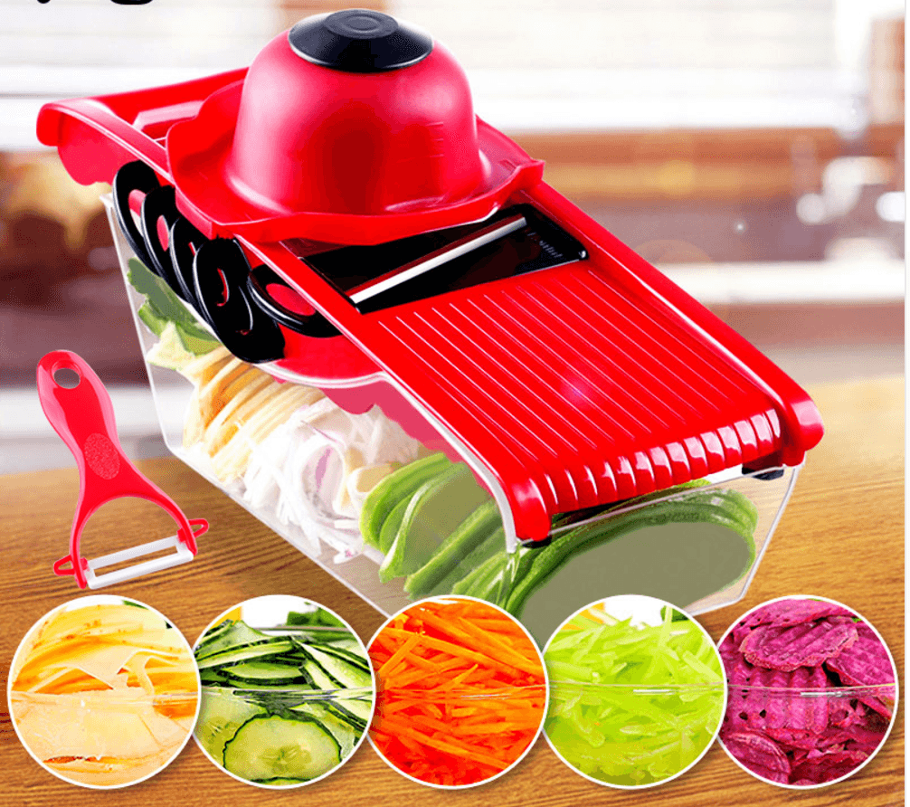 Multifunction 6 Blades Kitchen Slicer - Emporium WRJJ